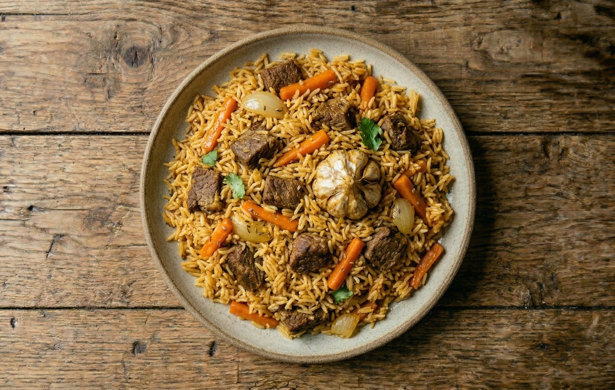 Плов с говядиной